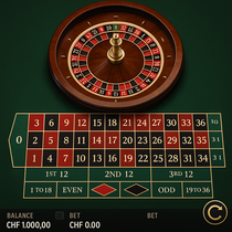 Betovo - Roulette - Europäisches Rad